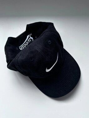 Vintage 90's Nike Center Swoosh Snapback hat "Swoosh"